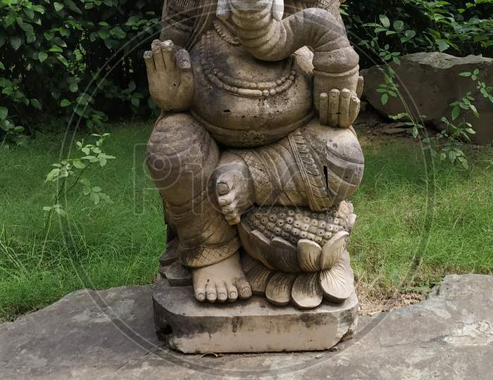 Ganesha sculpture