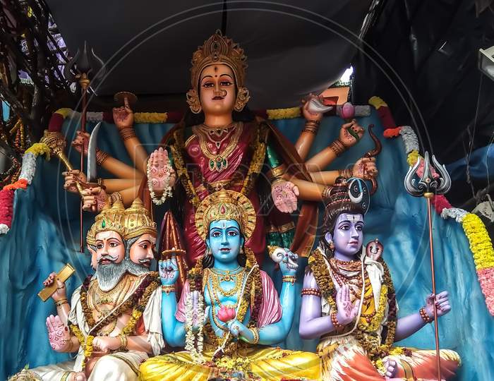 This image is goddess Durga