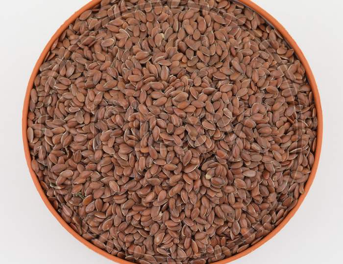 Fresh And Healthy Flax Seed