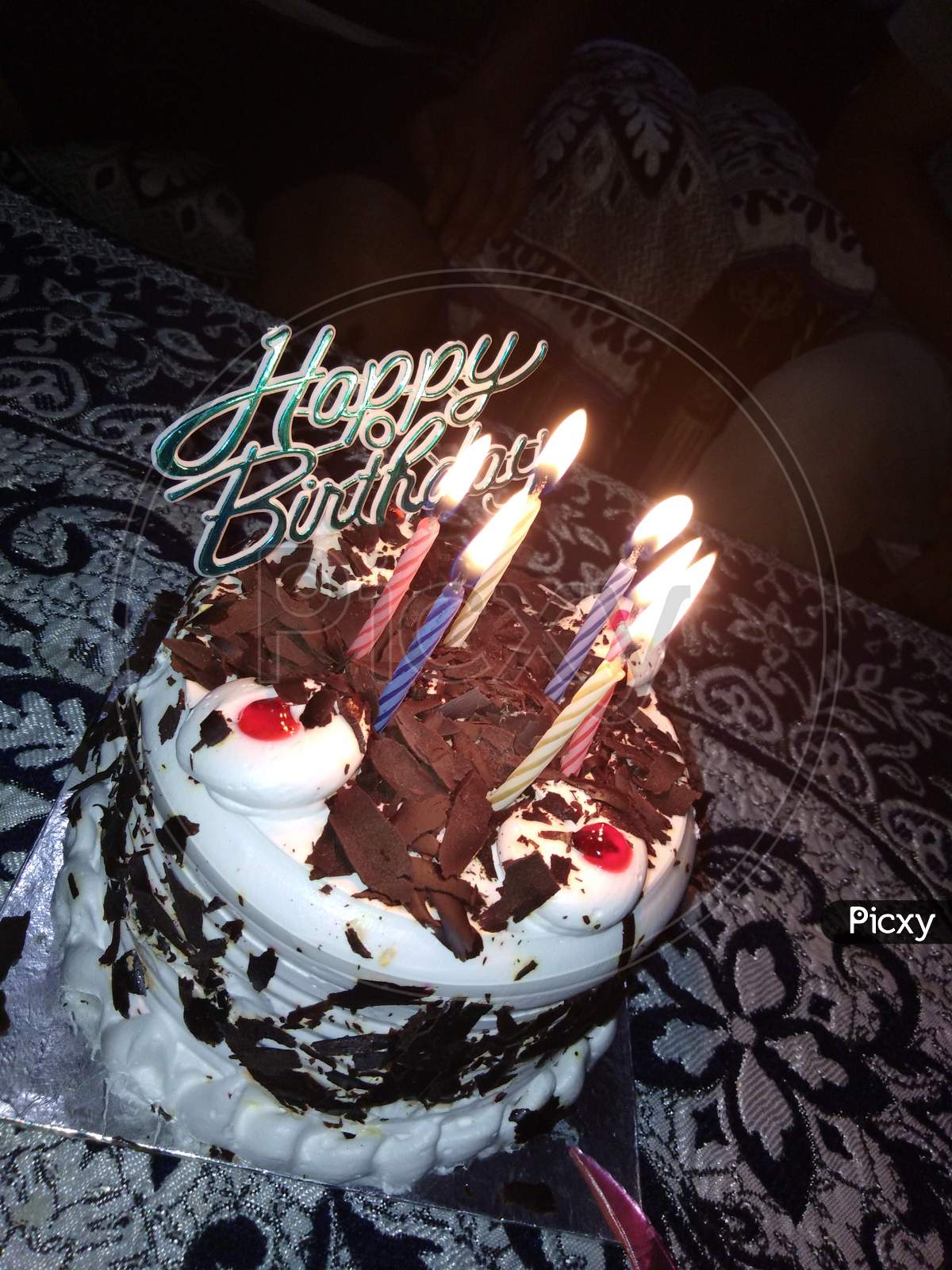birthday cake with candle free image | Peakpx