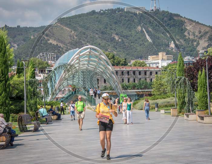 The Bridge Of Peace, Tbilisi, Georgia