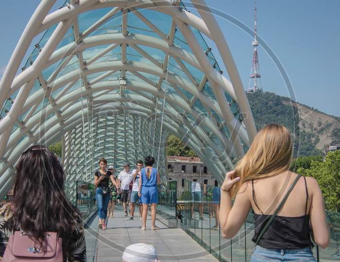 The Bridge Of Peace, Tbilisi, Georgia