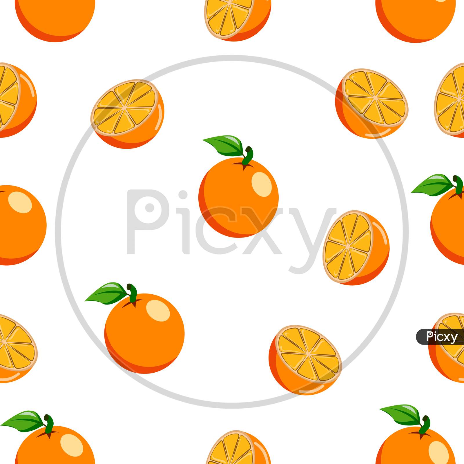 orange slice texture