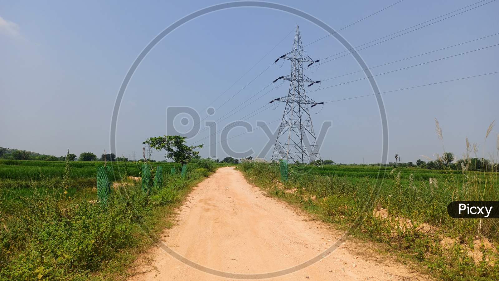 Way To Gopaldinne Village Wanaparthy Telangana India