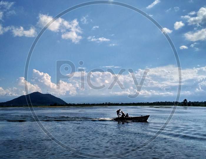 Dal lake, Kashmir.