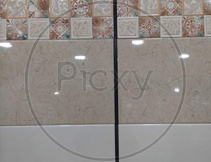 Tiles design for bathroom kitchen and floors.