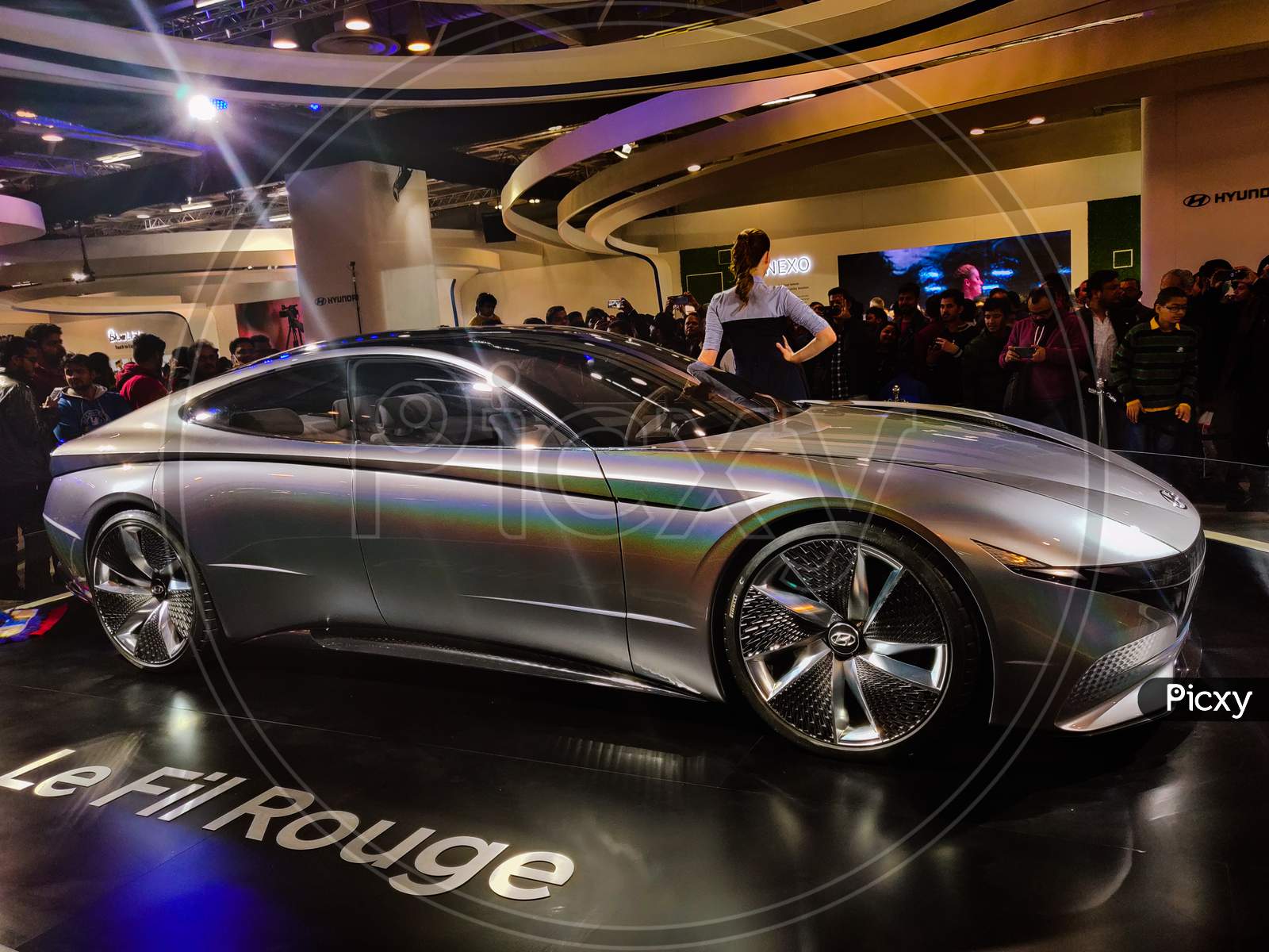 Super car at Auto Expo 2020