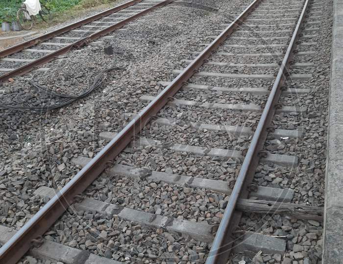 Railway Line image  , Dallas Rail line image