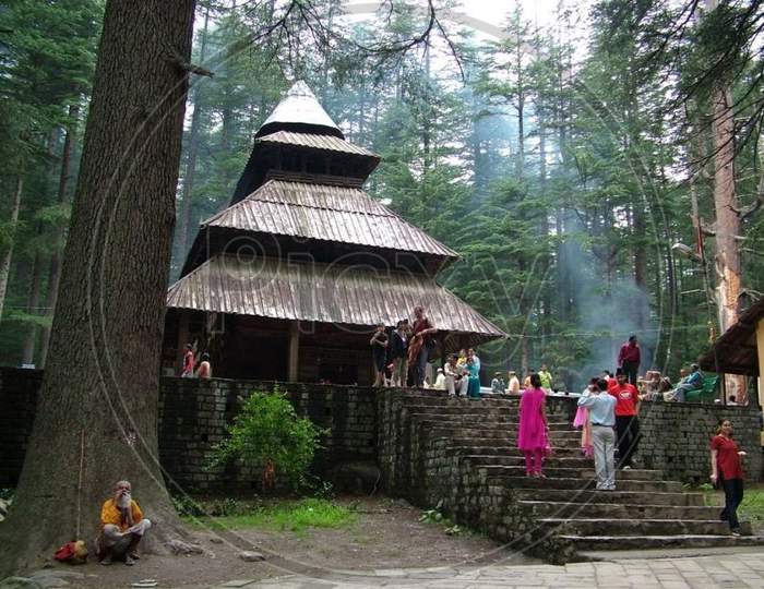 Hadimba temple Manali Himachal Pradesh
