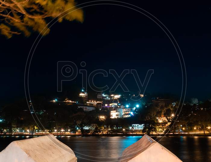 Kandy Night Long Exposure Landscape Photograph