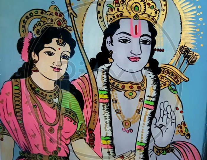 Bhagwan Ram and Sita ji