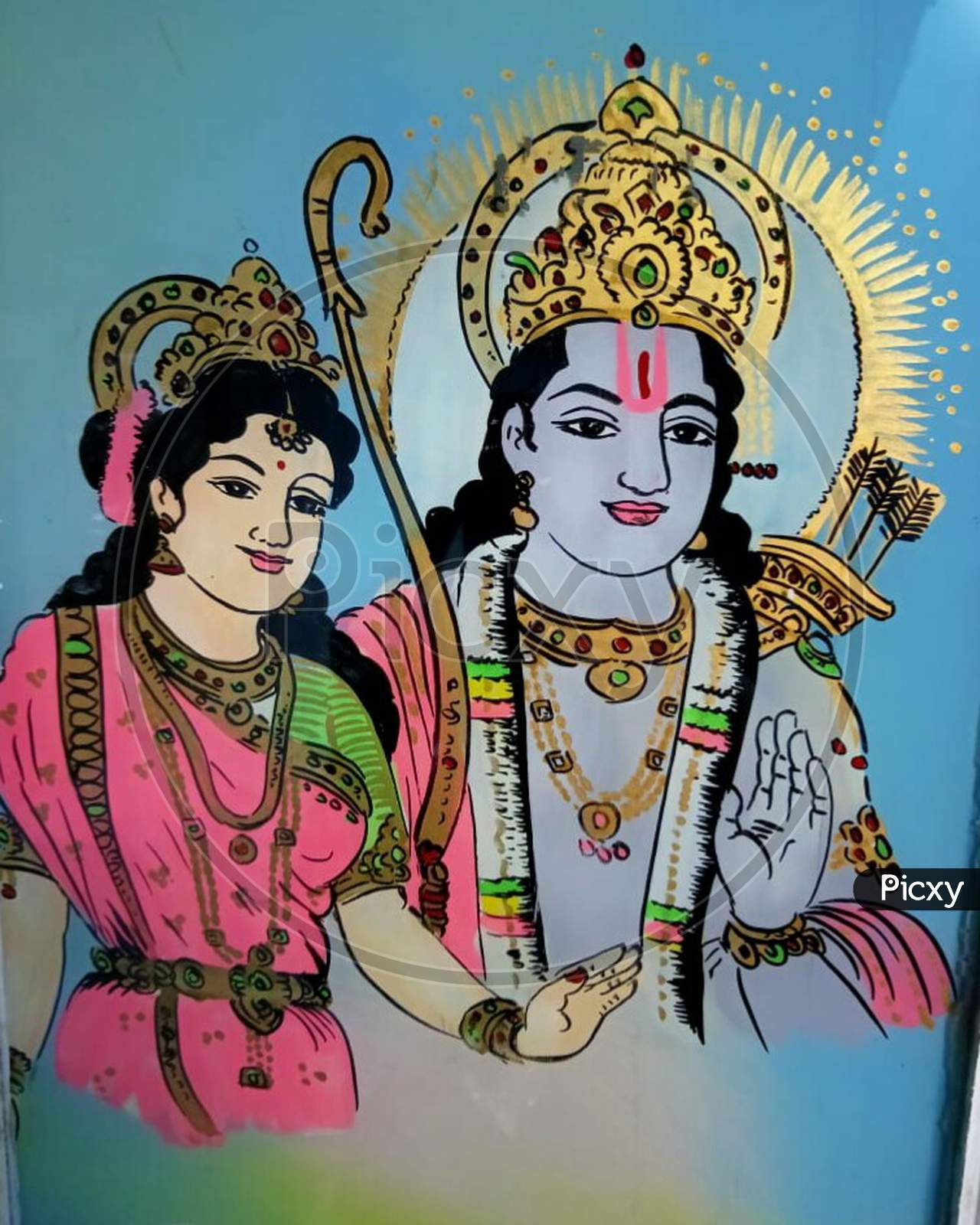 Bhagwan Ram and Sita ji