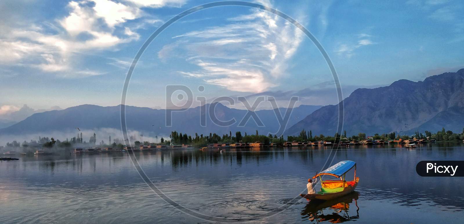 Shikara in Dal Lake- Kashmir