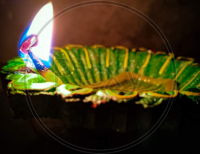 Happy Diwali , Diwali Diya