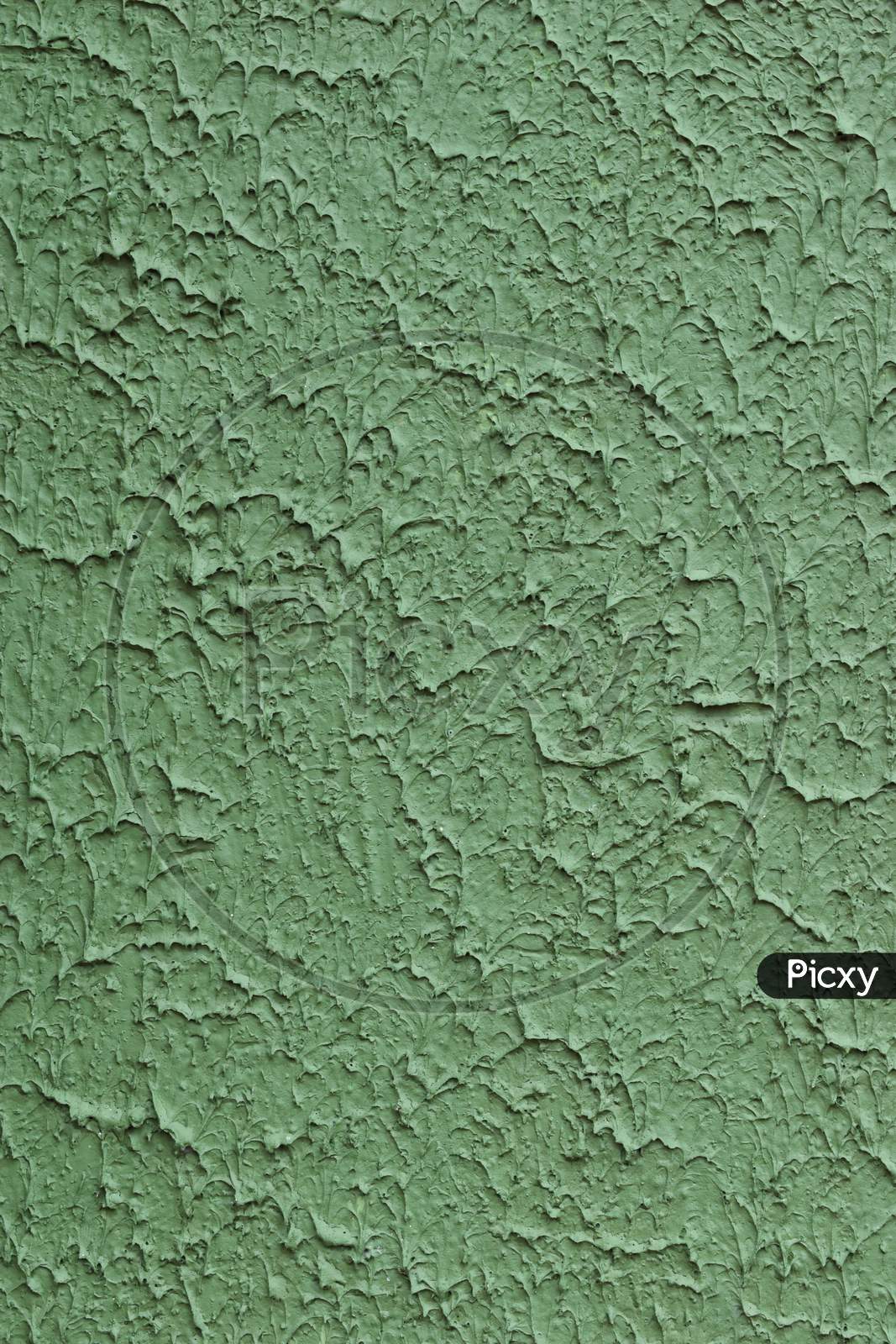 Textured green rough surface background.