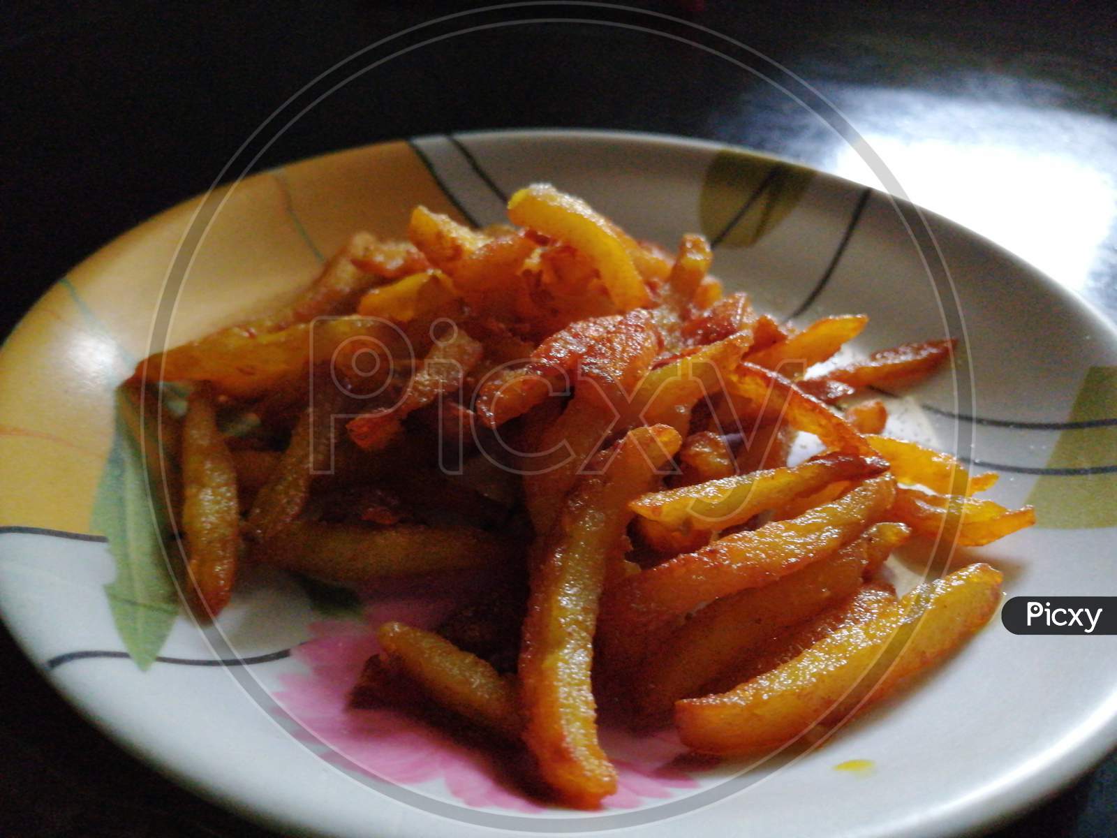 Home made delicious french fries🥓🥓🥓