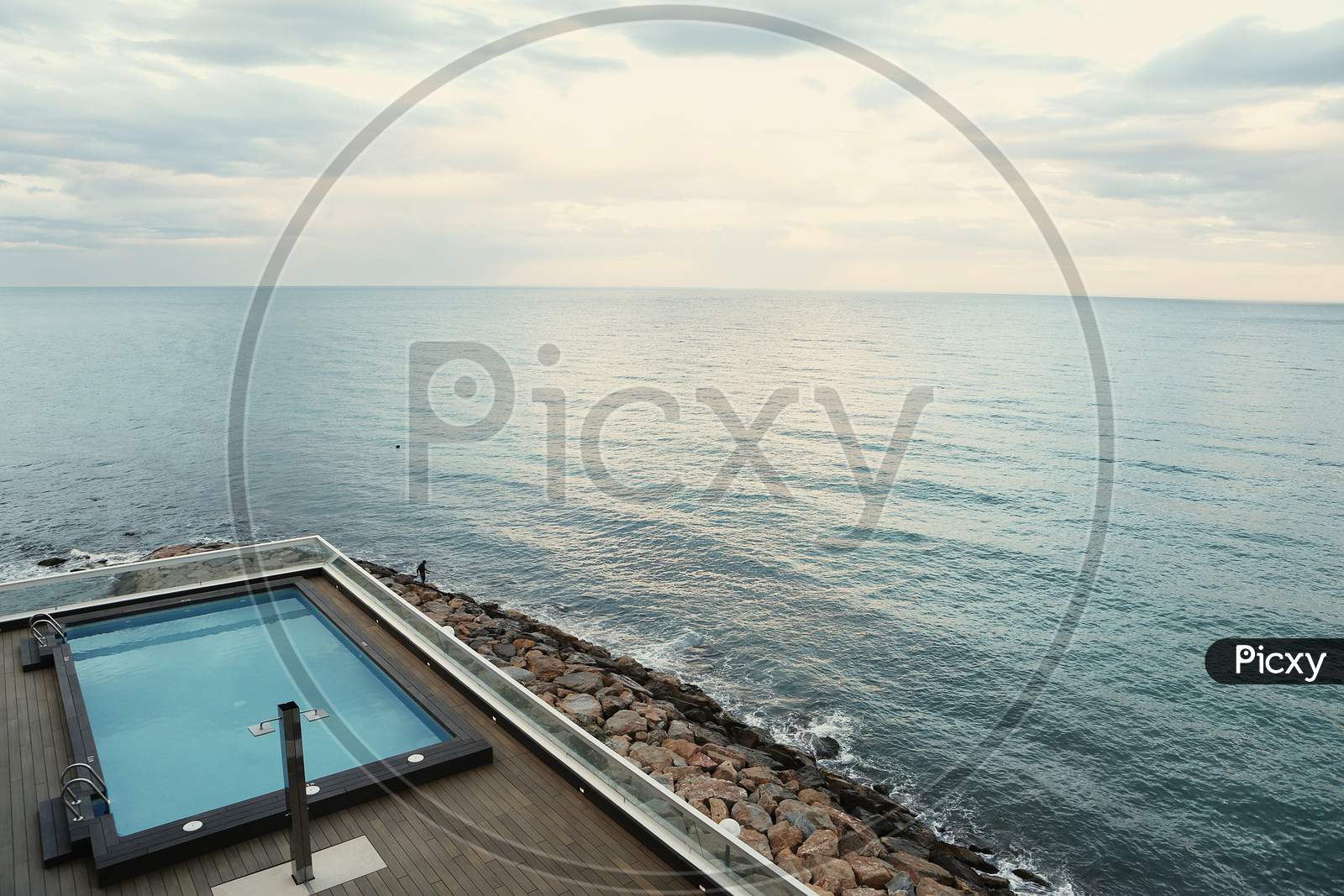 Luxury Hotel View With Infinity Pool