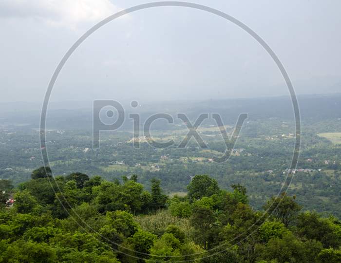 Valley View Of  Hamirpur Himachal Pradesh India