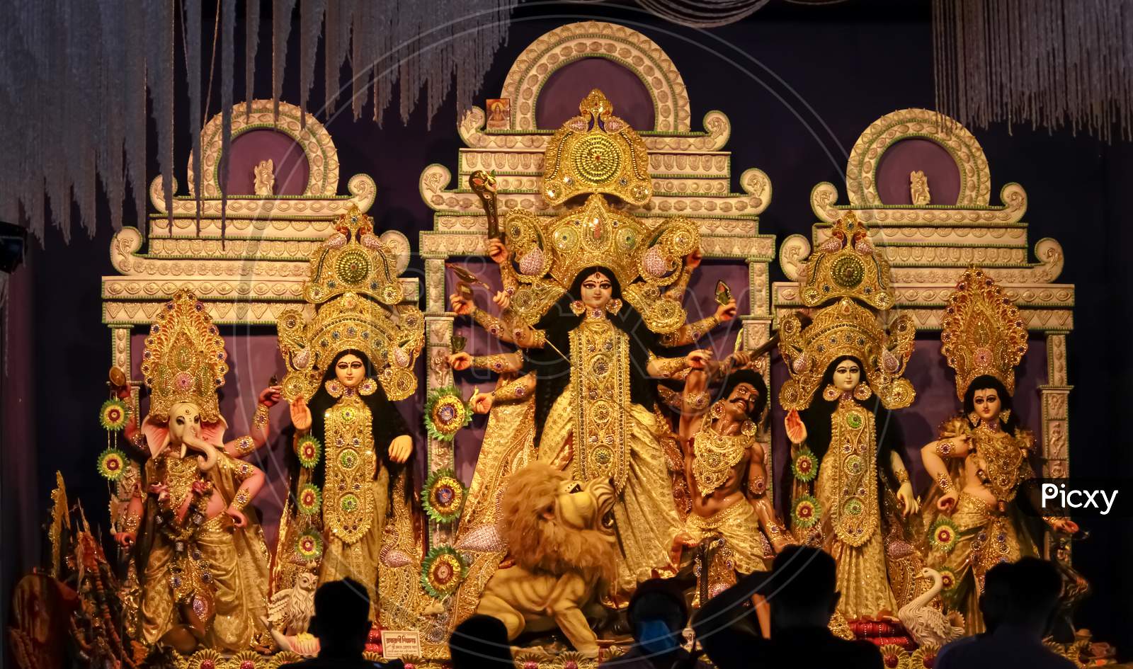 Image of Durga Puja Bengali Festival-DZ118441-Picxy