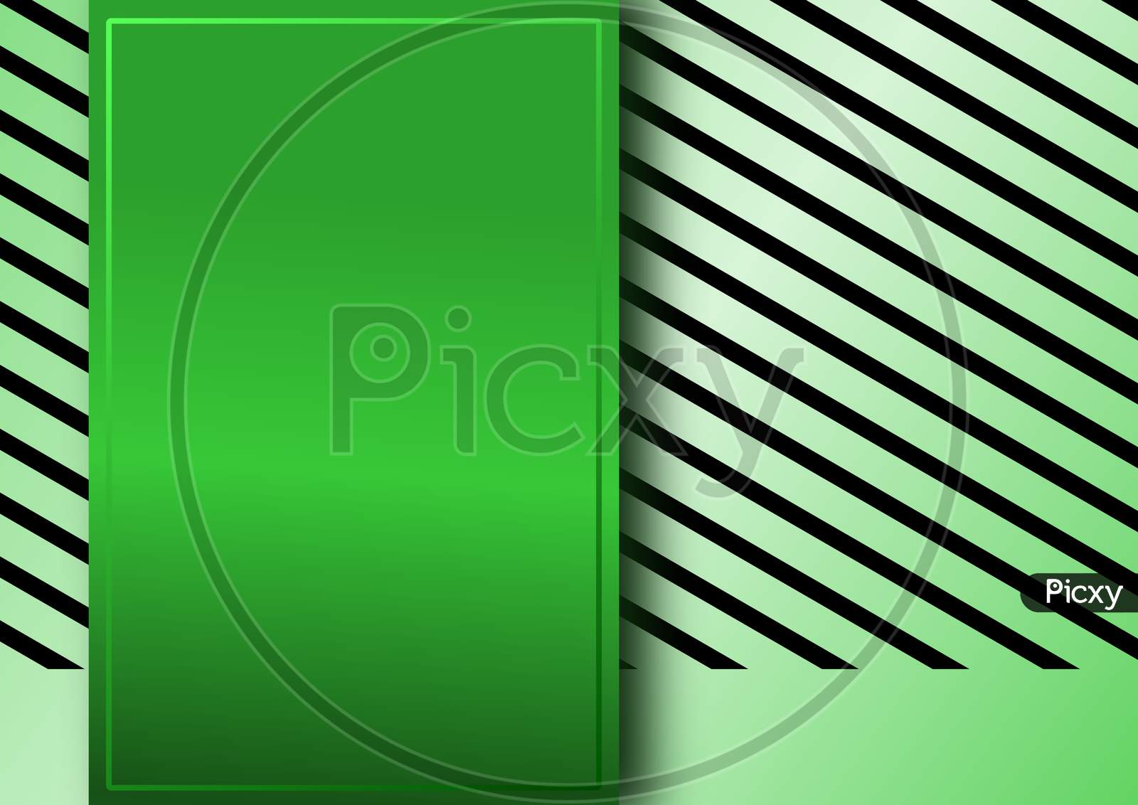 green stripes presentation and invitation background