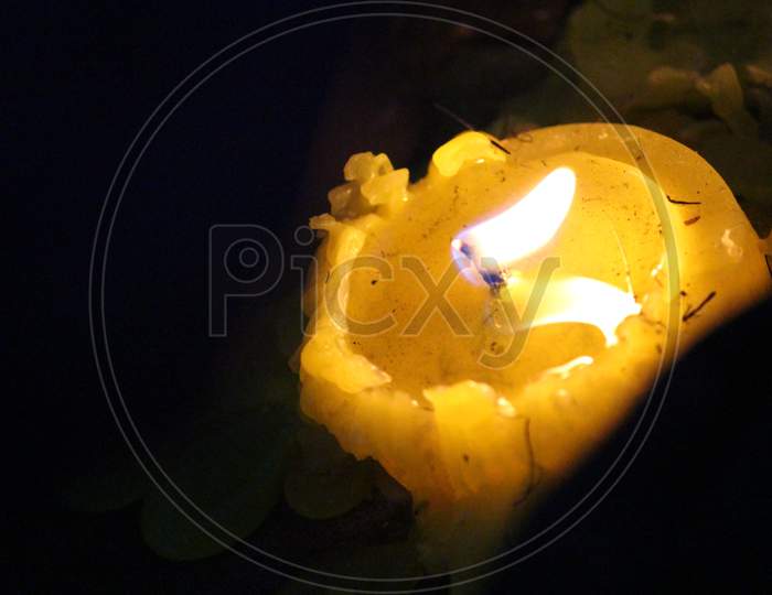 Candle Photography Yellow Candle