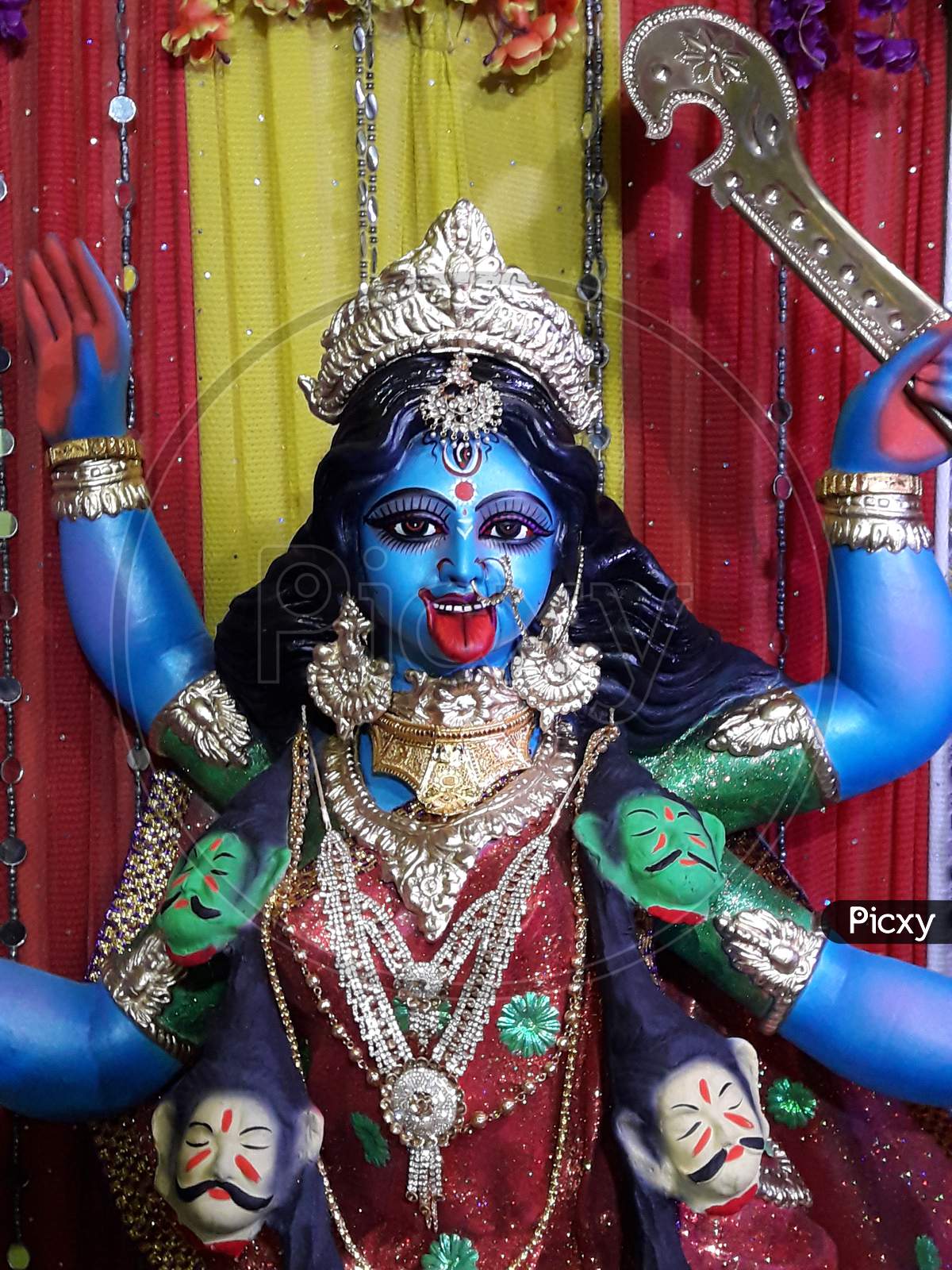 15 Durga maa ideas | durga maa, housewarming decorations, goddess decor