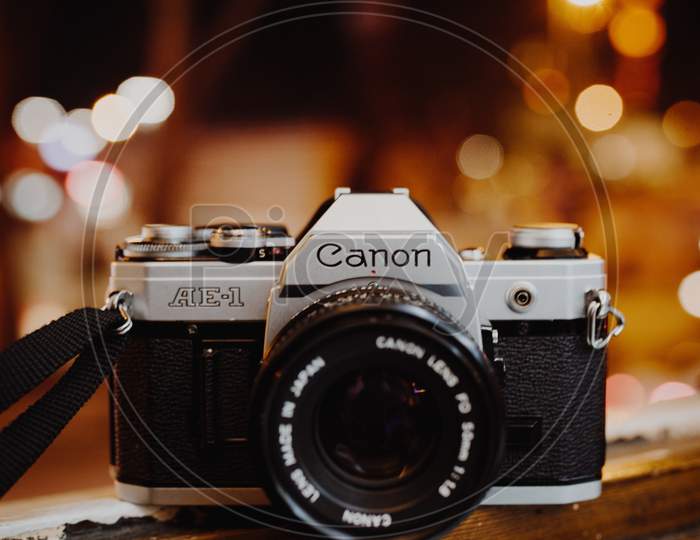 Canon camera.