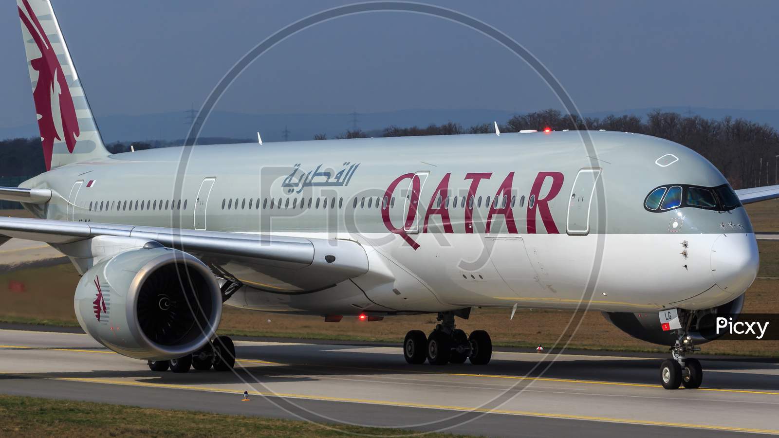 Airplane qatar.