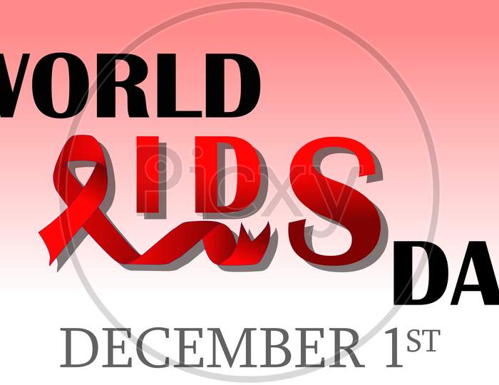 World Aids Day December 1St Vector