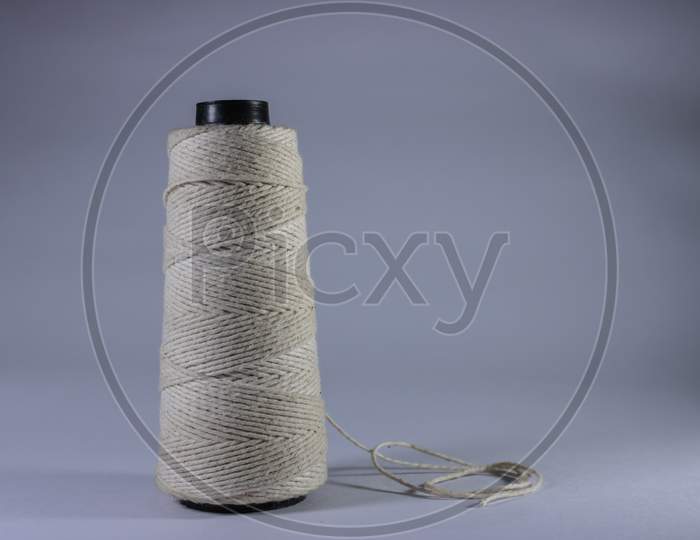 White Cotton Thread Roll