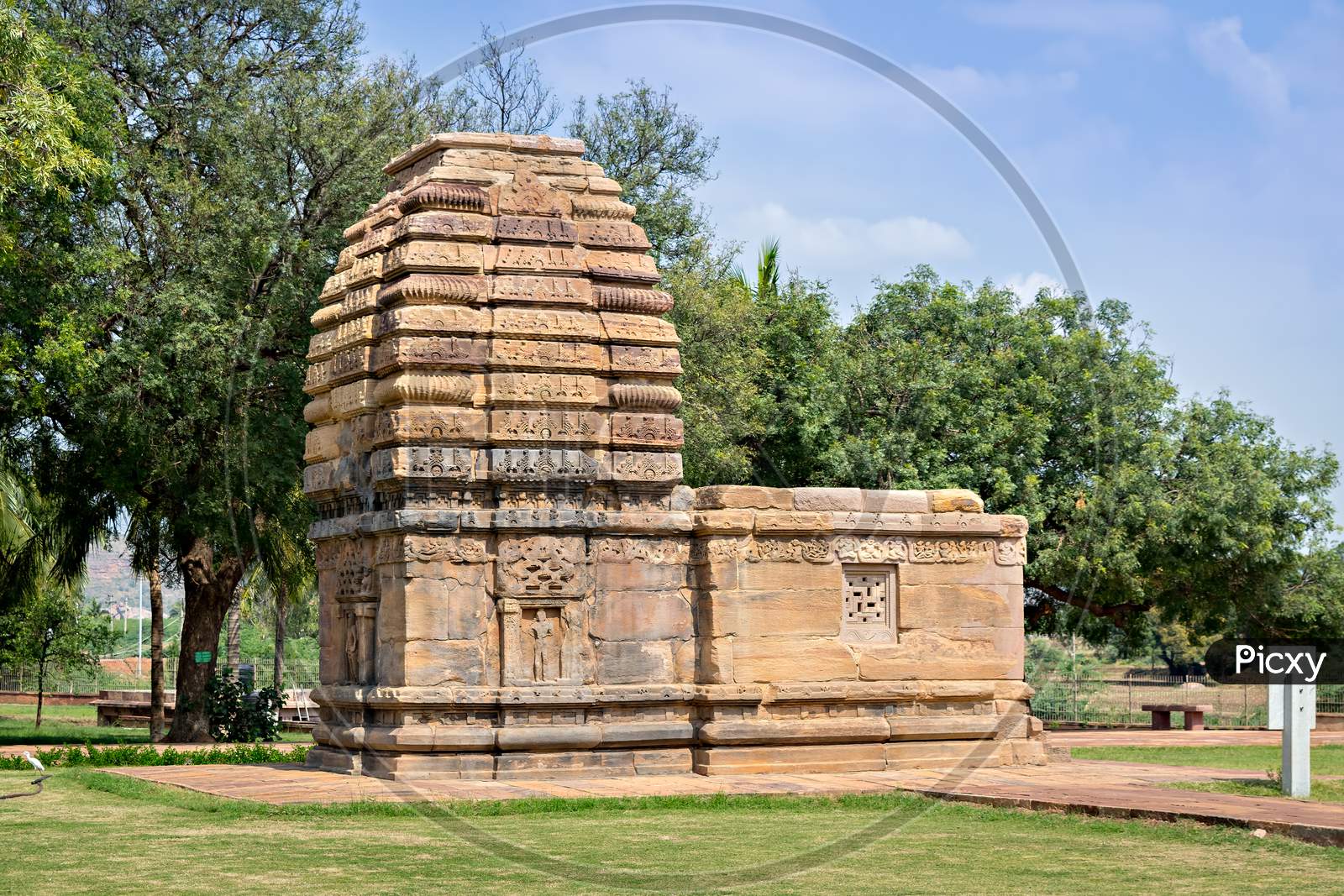 Jambulingeshwara Temple In Unesco World Heritage Site, Pattadakal, India.