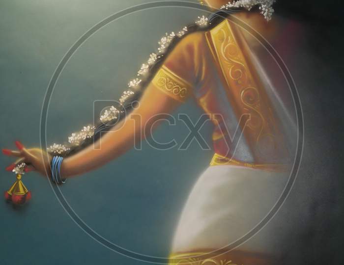 Classical dance painting