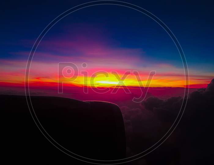 Sunrise view from Flight