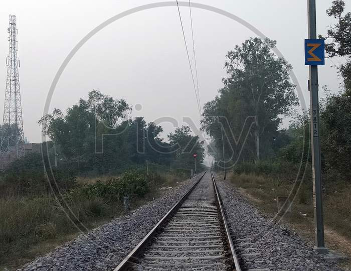 Long indian railway .