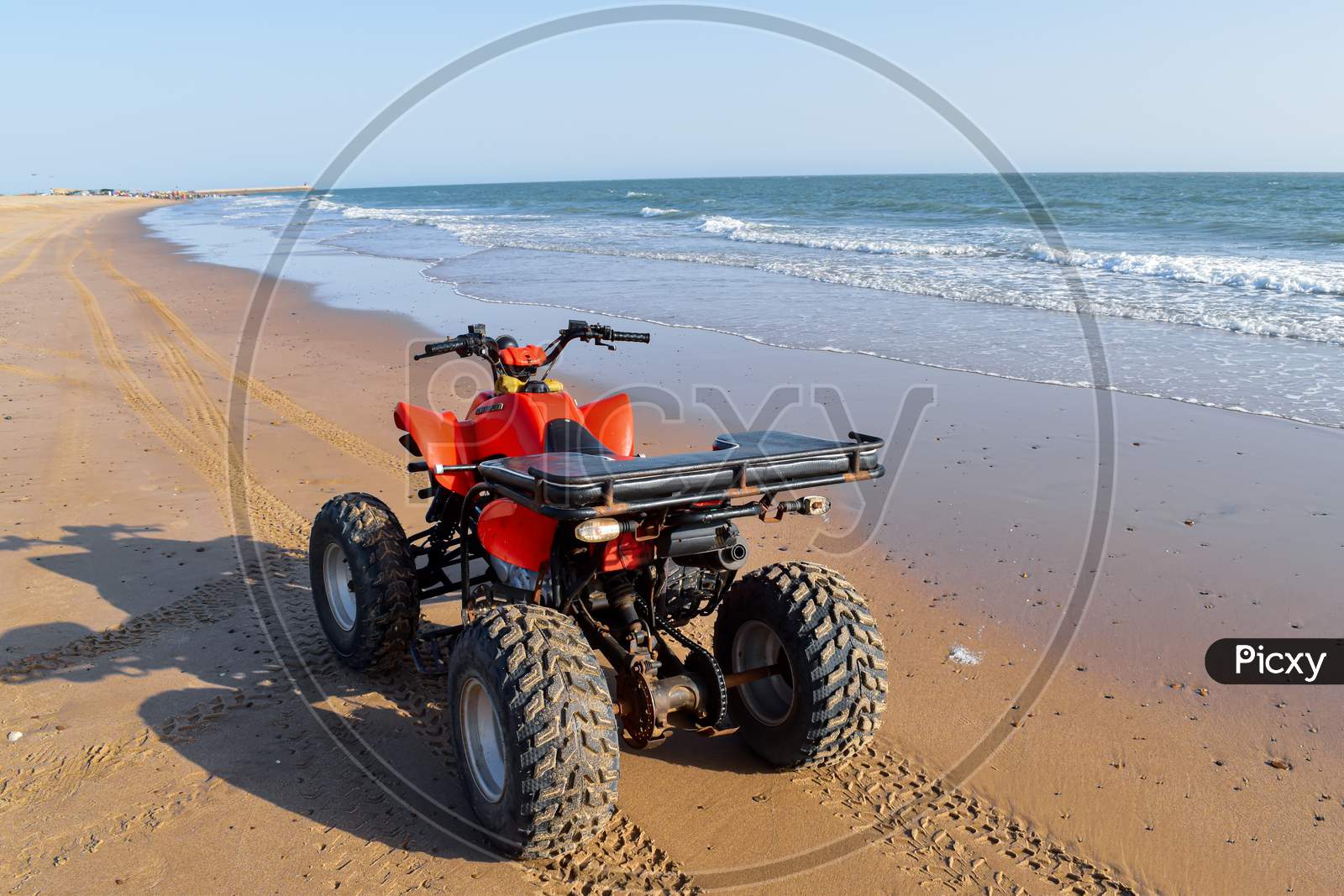 ATV ride near beach