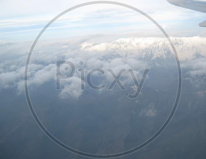 Aerial View of Srinagar