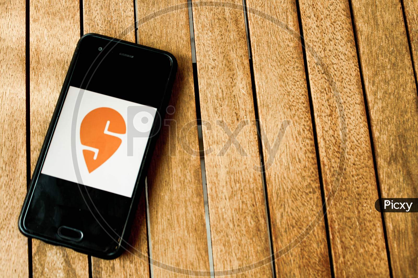 Swiggy App Orange Indian Startup Delivery