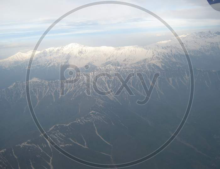 Aerial View of Srinagar