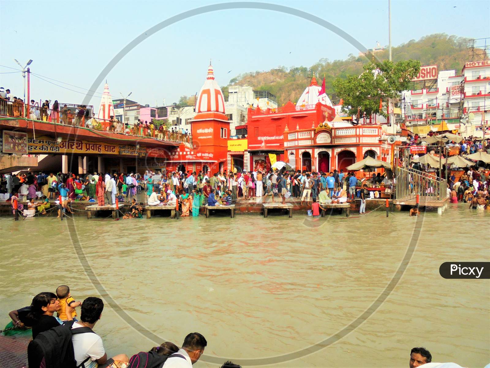 Image of Har Ki Pauri A Famous Ghat on Haridwar , Uttarakhand, India -WN772107-Picxy