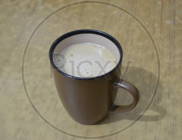 Brown coffee cup, Tea mug, Milk cup