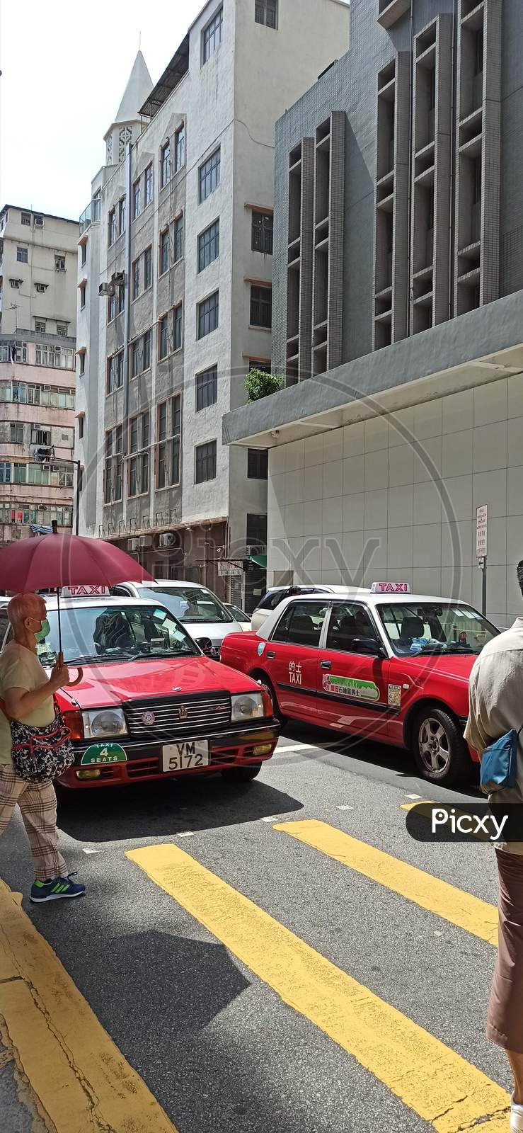 The most famous taxi in HongKong