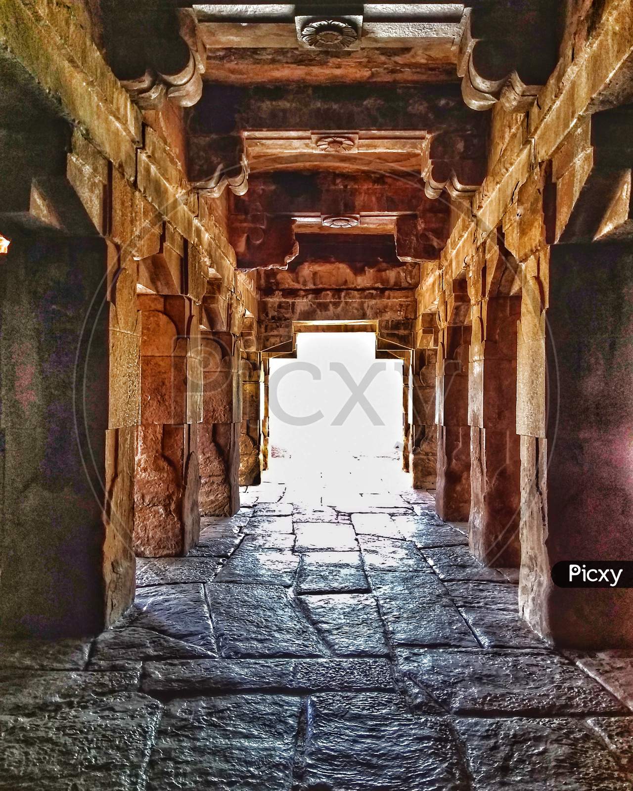 Ruins & Caves at Badami, Karnataka