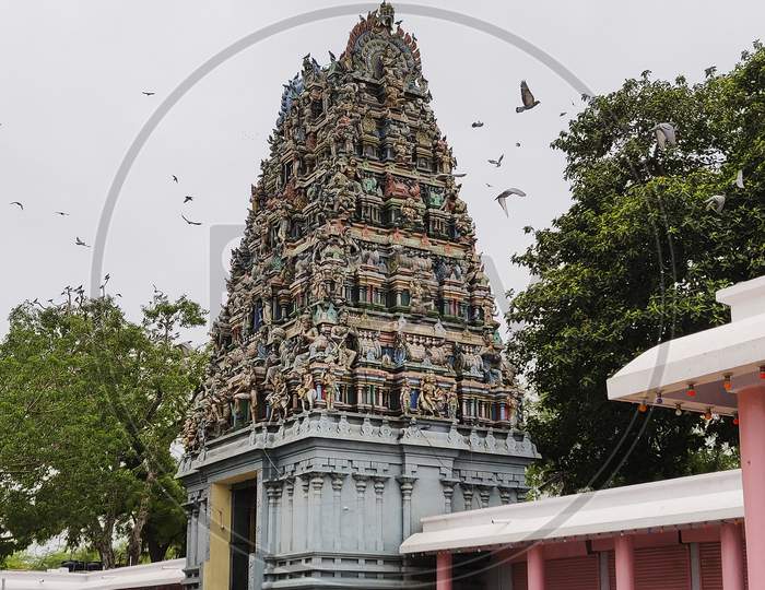 South Indian style Hindu temple