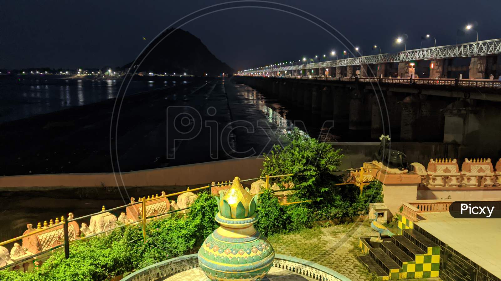Vijayawada prakasham barrage 20 November 2020