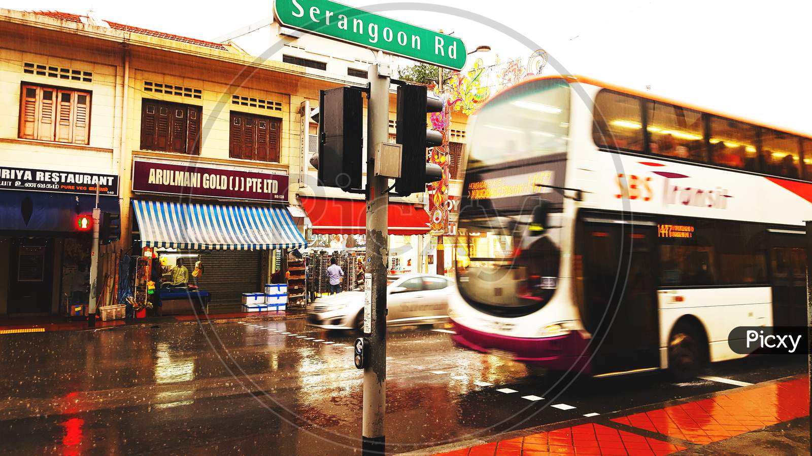 street view in little India Singapore
