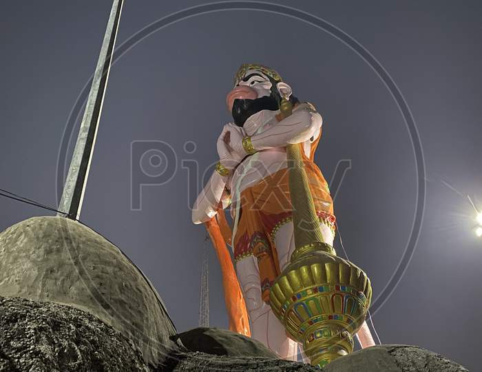 Statue of lord hanuman