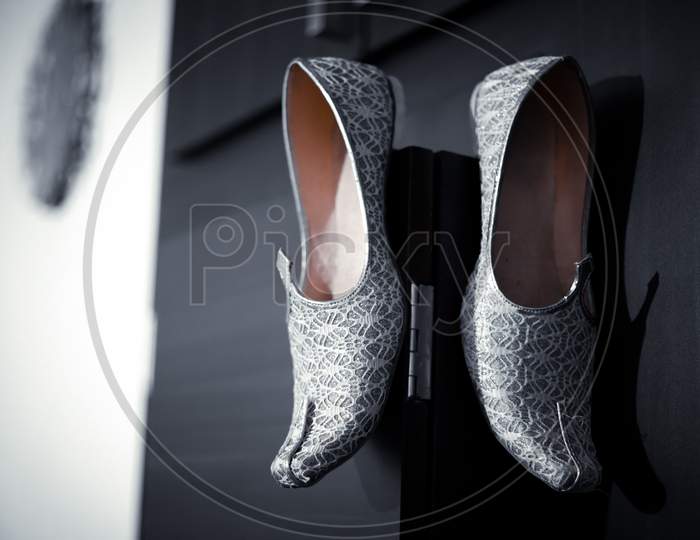 Wedding shoes Candid Photography