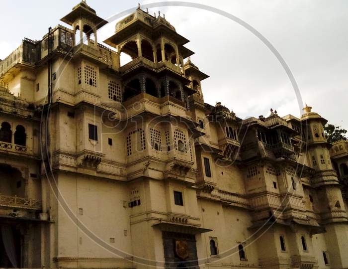 View of palace at Udaipur