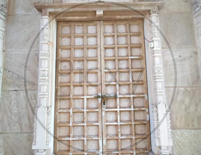 A door, historical place of Indian