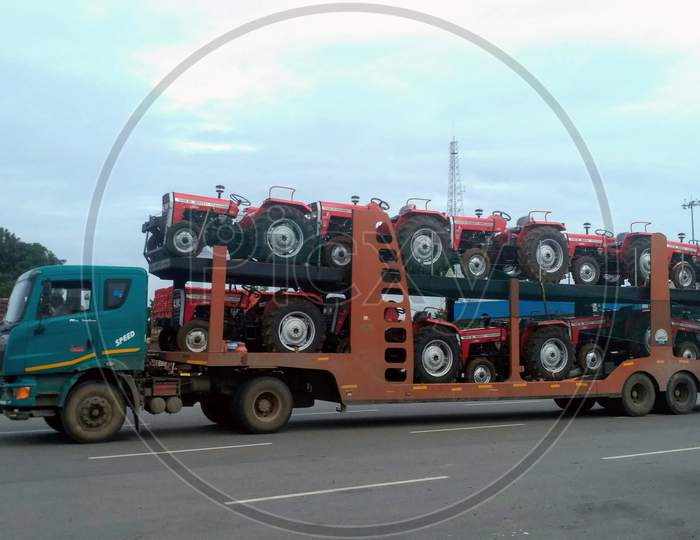 Truck Lorry Transport Tractors
